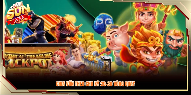 Áp dụng chiến thuật chia vốn theo chu kỳ 20–30 spin