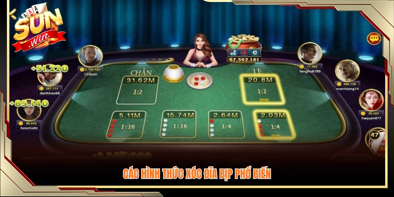 Những kiểu gian lận trong xóc đĩa thường được sử dụng